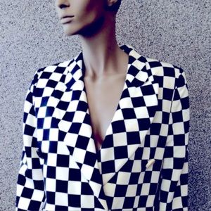 RARE IT46/8 Primavera Estate Moschino Cheap & Chic vintage blazer jacket couture